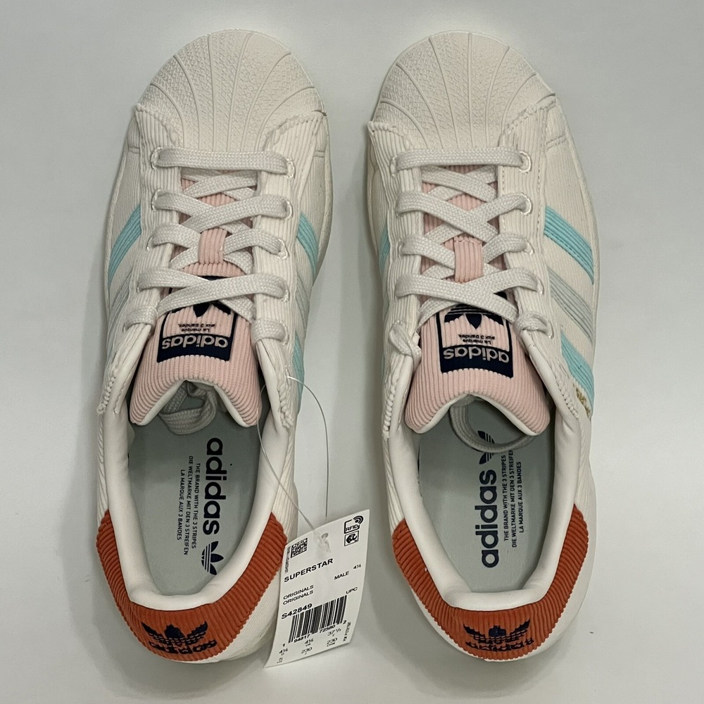 Adidas SUPERSTAR Unisex Corduroy Sneaker Casual Men Size 5‎ Women Size 6 S42849 - Picture 4 of 7